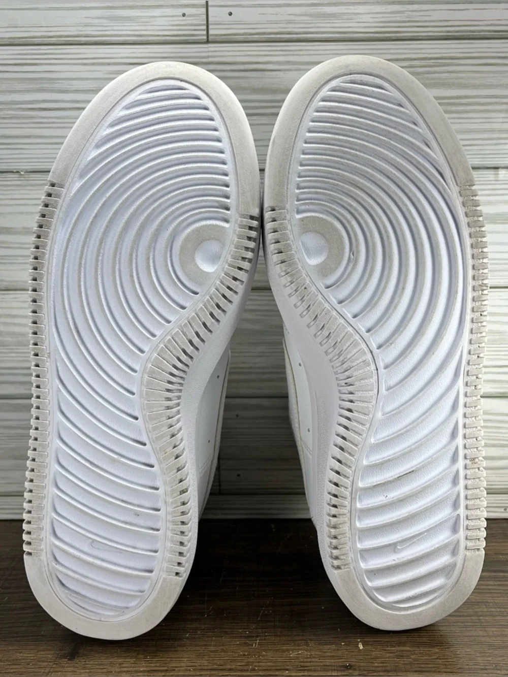 Nike Court Vision Alta Women’s Triple White Shoes - Women’s Size 8.5 - Picture 9 of 10